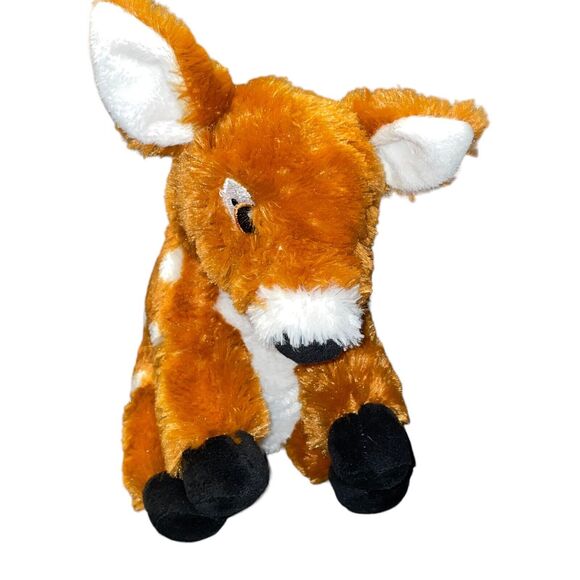 Wildlife Artists Plush Deer Stuffed Animal Whitetail Embroidered Shower Gift 10" - Picture 2 of 12